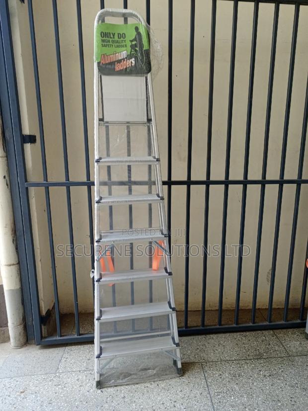 Aluminum Ladder 7 Steps a Type Household Kitchen Ladder - thumbnail 2