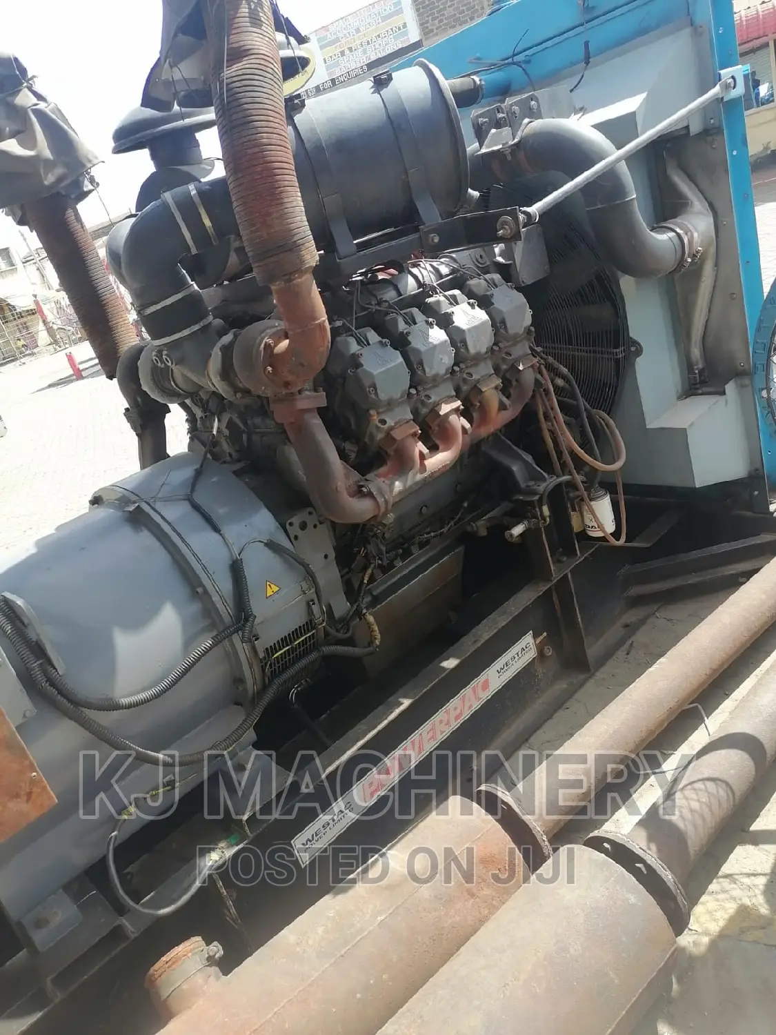 500kva Diesel Powered Deutz Slightly Used Generator