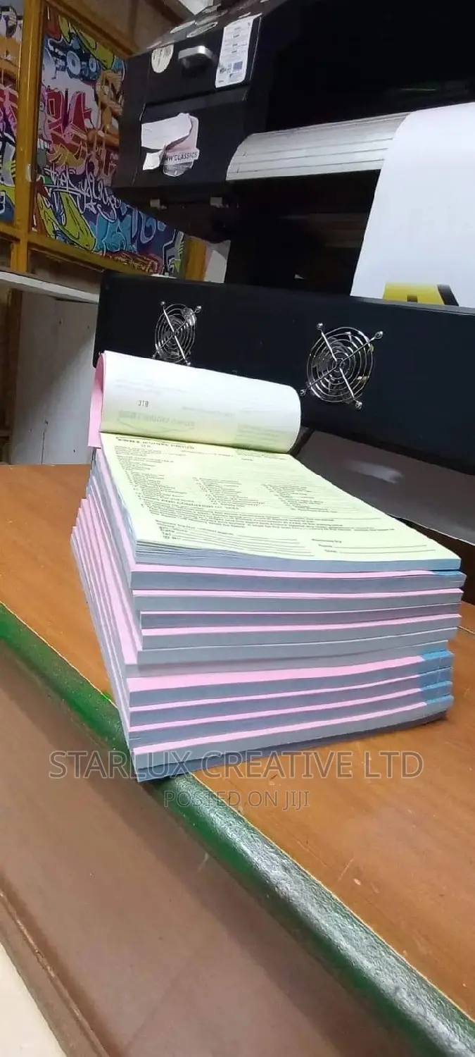 Receipt Books, Invoice, Delivery Notes