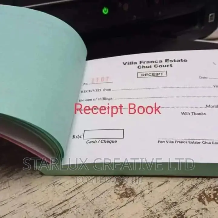 Receipt Books, Invoice, Delivery Notes