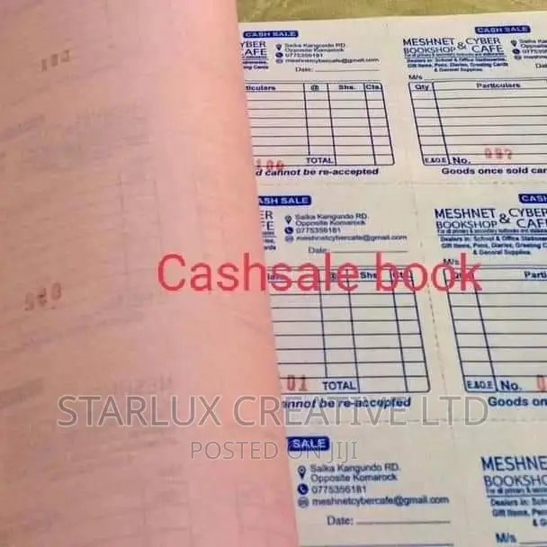 Receipt Books, Invoice, Delivery Notes