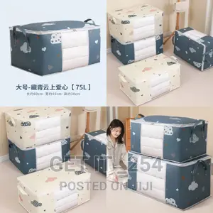 Large Capacity Storage Bag Organizer* Capacity: 75L