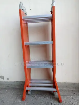 Aluminium/Iron Multipurpose Scaffolding Ladder 16ft/4.7m/4×4