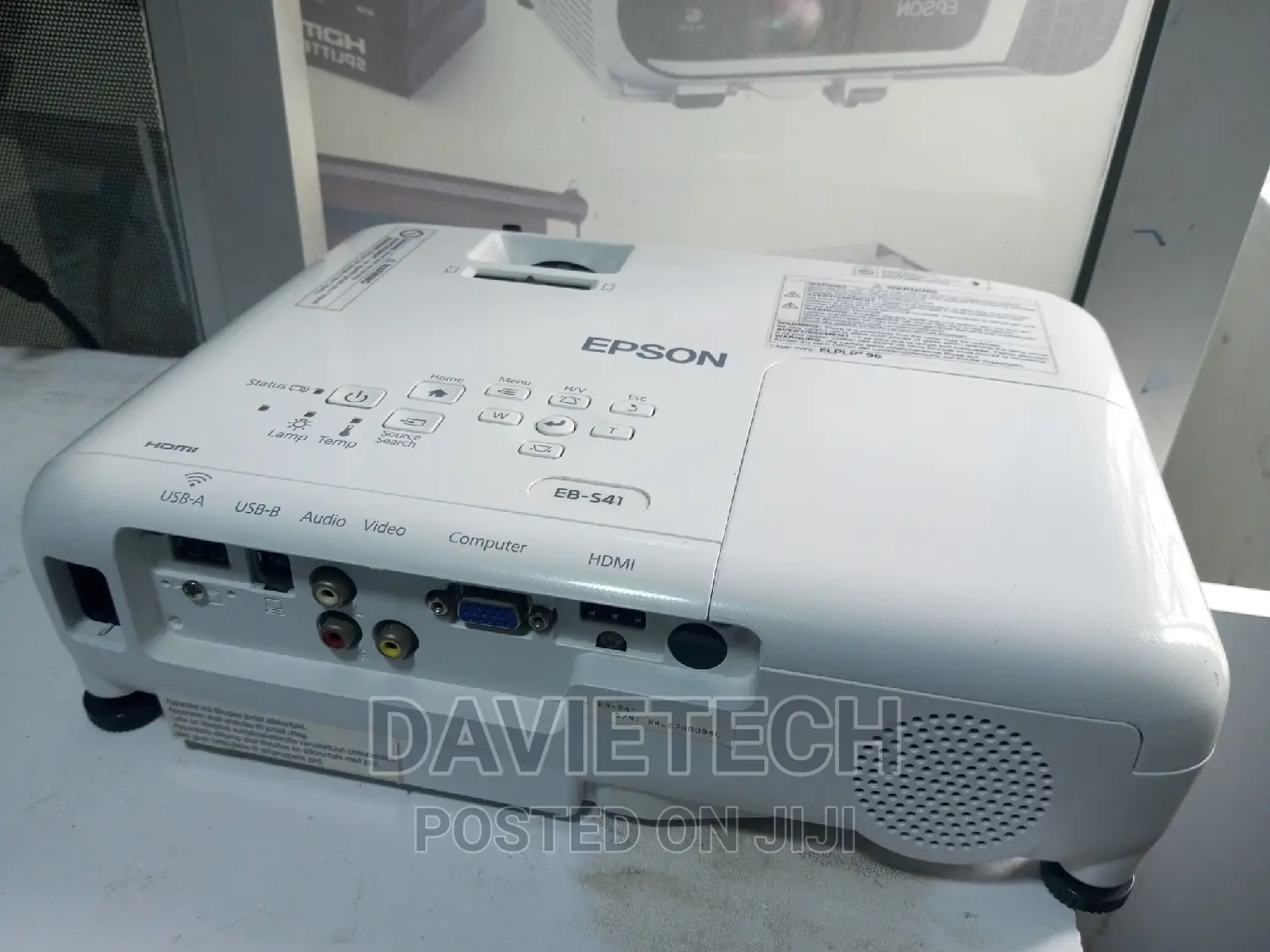 -- EPSON Eb S41 Ex-Uk Projector, Available