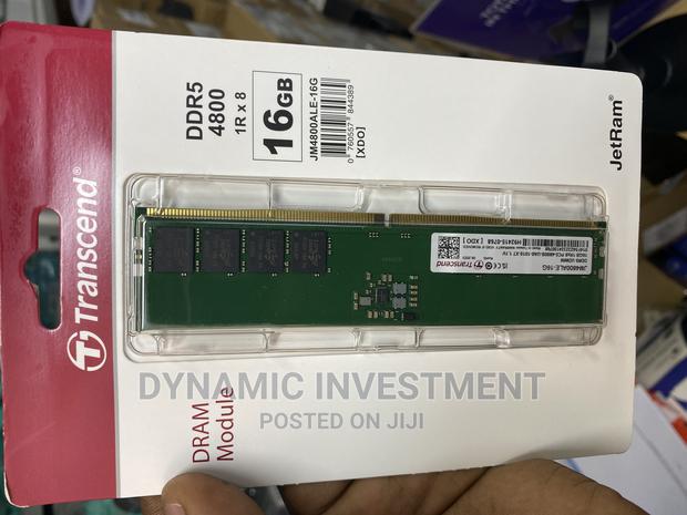 Transcend RAM 16GB DDR5 4800mhz (1rx8) Desktop Memory - main view
