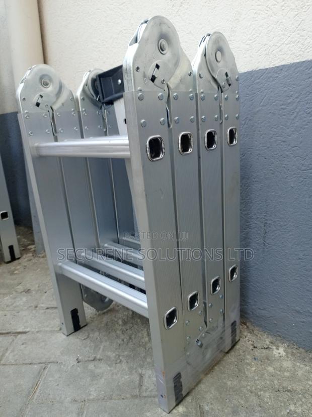 Aluminium Multipurpose Folding Ladder 8ft/4*2/2.5mtrs - thumbnail 3