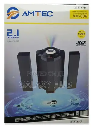 Amtec 2.1 X-bass Sub Woofer Am-006