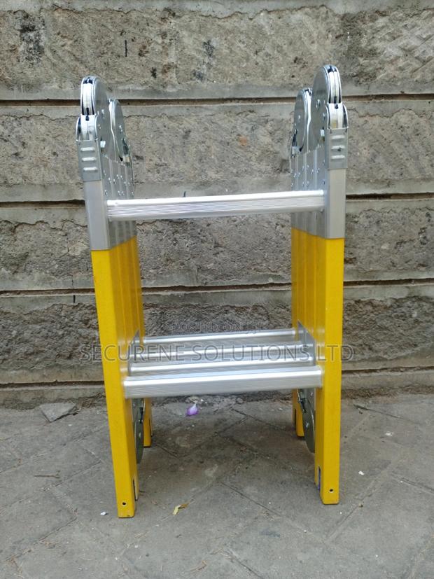 Fibreglass Multipurpose Folding Ladder 8ft/2.5mtrs/4*2 - thumbnail 4