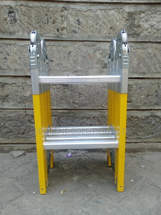 Fibreglass Multipurpose Folding Ladder 8ft/2.5mtrs/4*2 - thumbnail 5