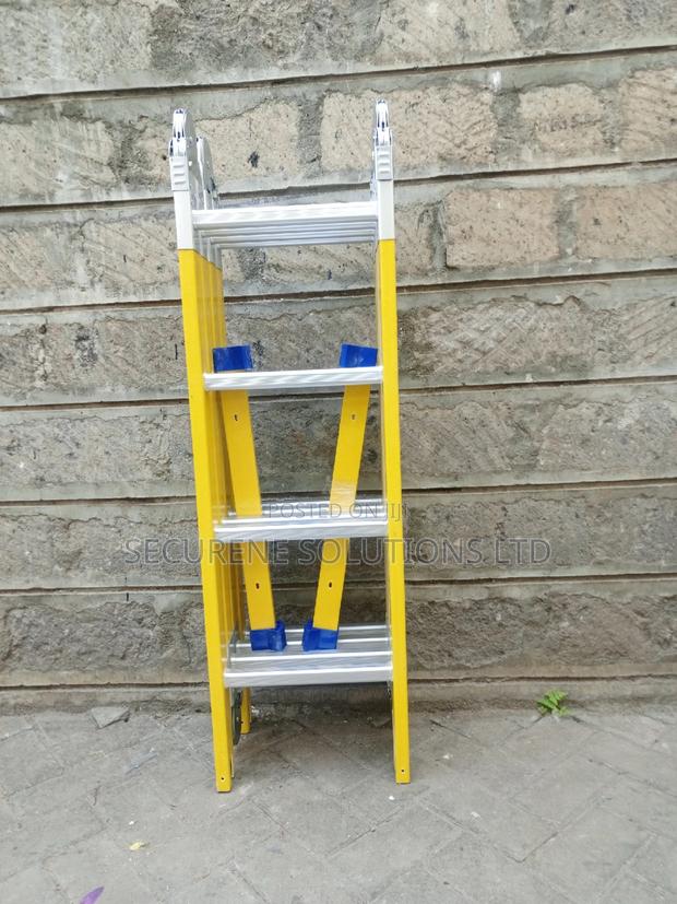 Fibreglass Multipurpose Folding Ladder 16ft/4.7mtrs/4*4 - thumbnail 6