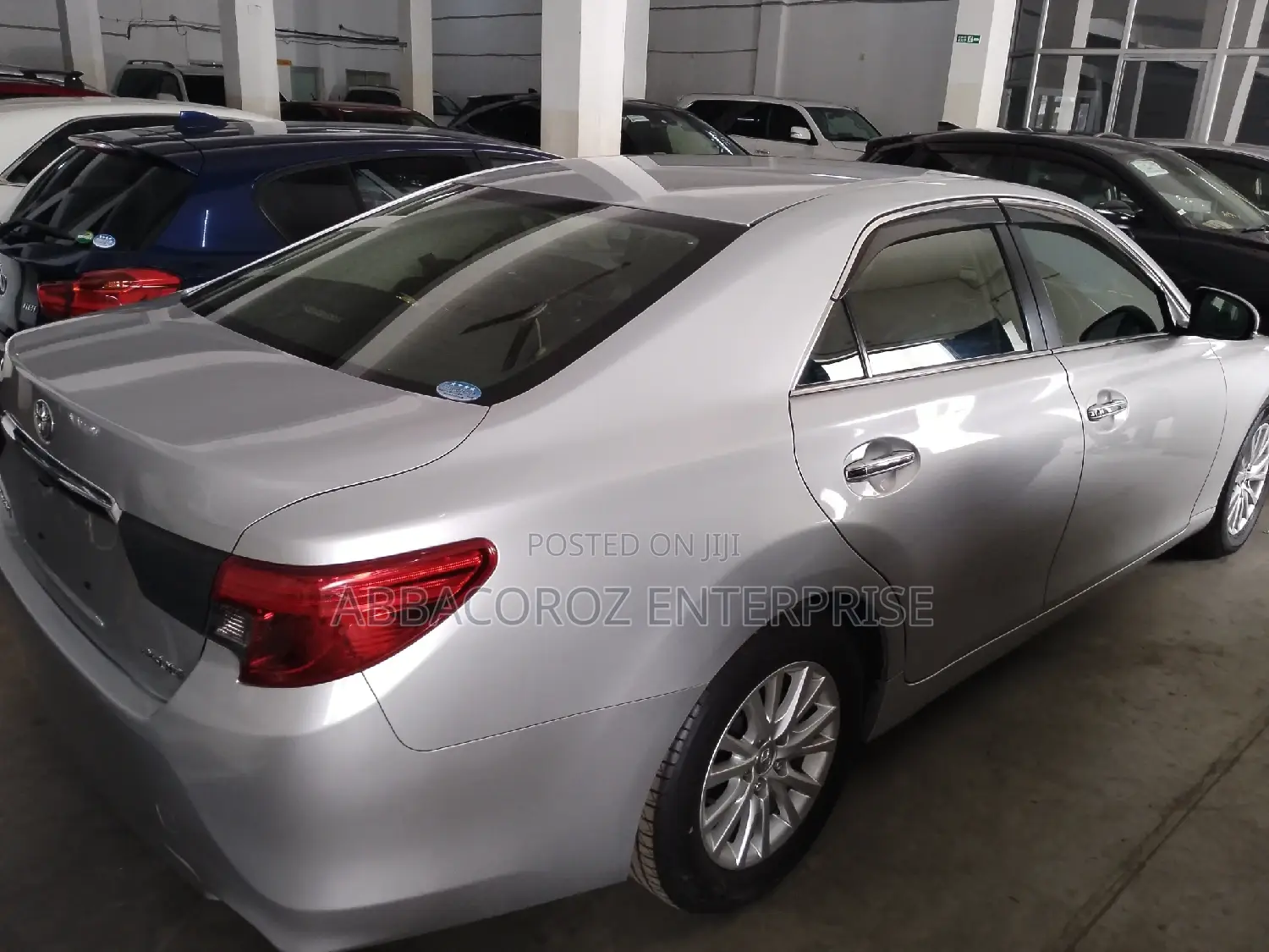 Toyota Mark X 2015 Silver