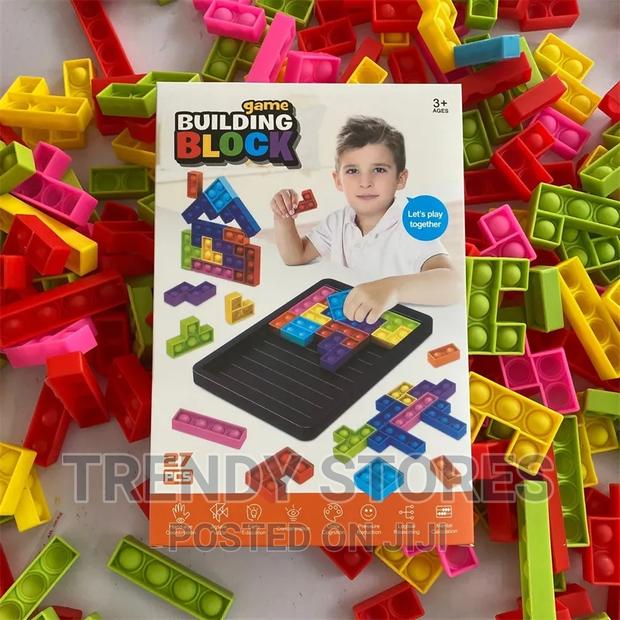 Building Blocks Jigsaw Puzzle Board Game - main view