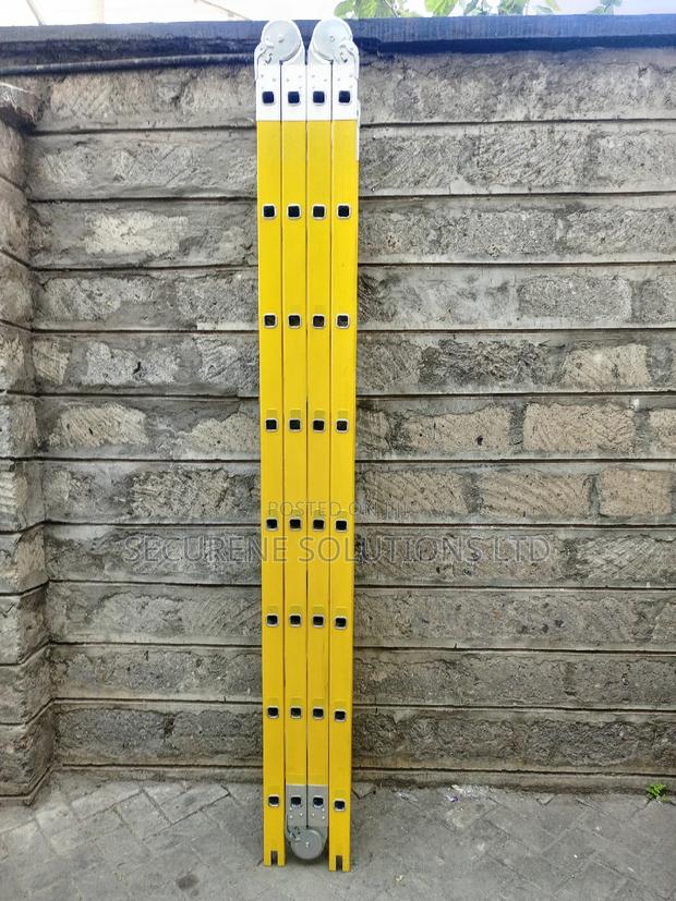 Fibreglass Multipurpose Folding Ladder 32ft/9.8mtrs/4*8 - thumbnail 3