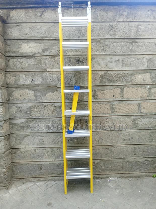 Fibreglass Multipurpose Folding Ladder 32ft/9.8mtrs/4*8 - thumbnail 4