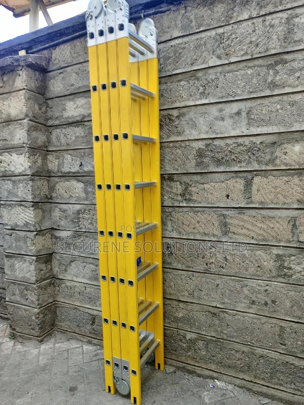 Fibreglass Multipurpose Folding Ladder 32ft/9.8mtrs/4*8 - thumbnail 5