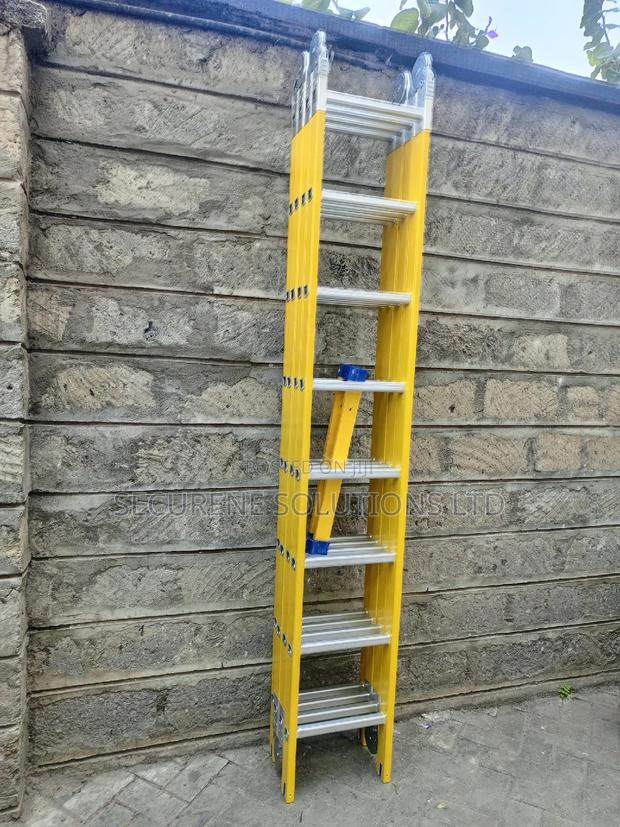 Fibreglass Multipurpose Folding Ladder 32ft/9.8mtrs/4*8 - thumbnail 7