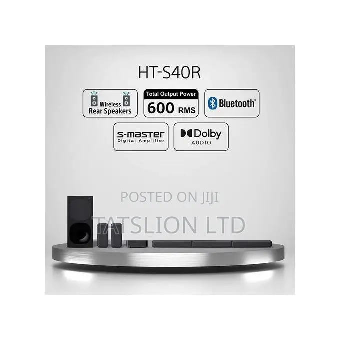 Sony Home Theatre Sound Bar System HT-S40R