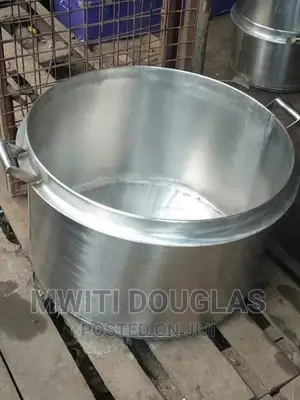Heavy Gauge Stainless Steel Sufuria
