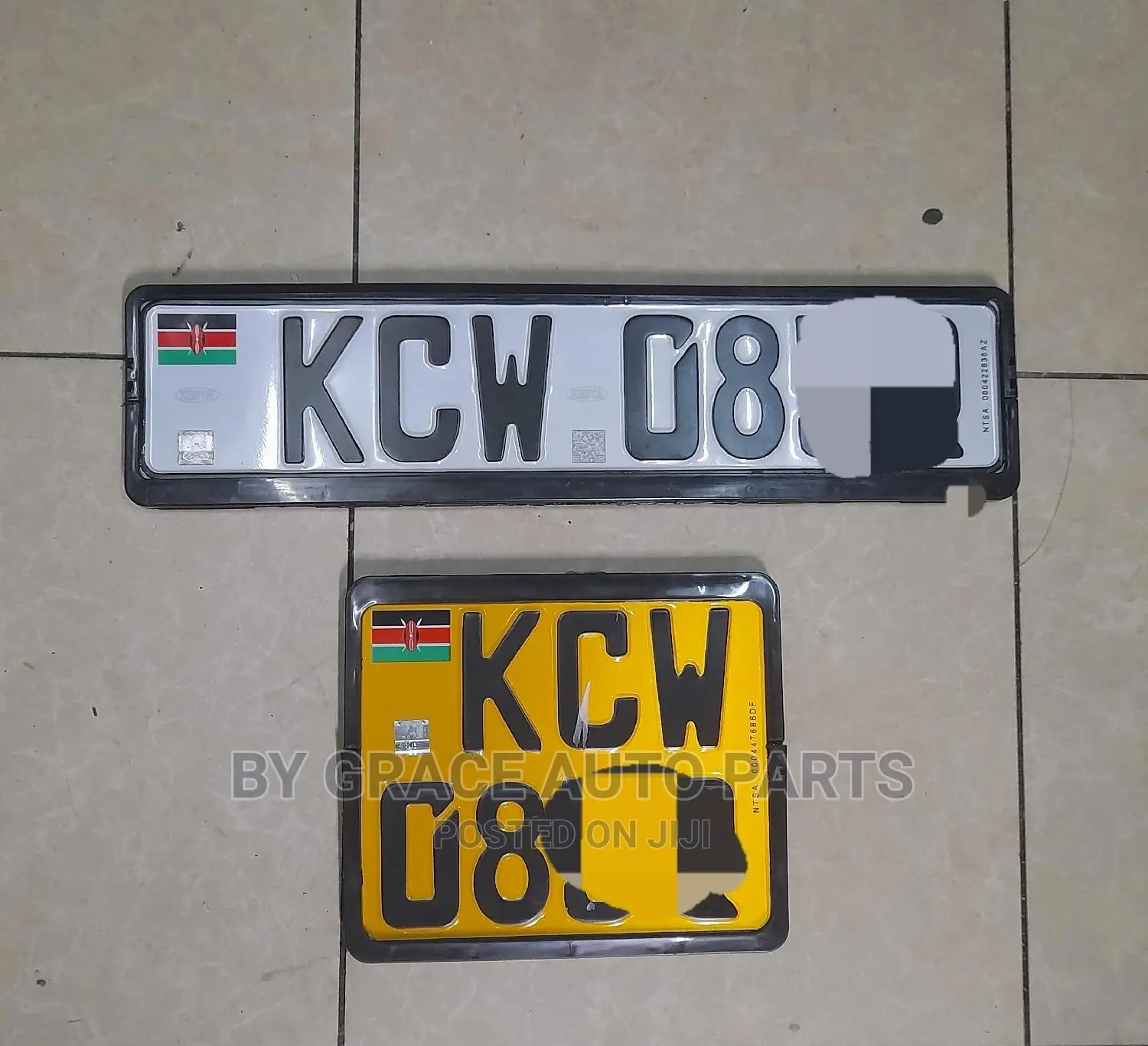 Smart Digital Number Plate Holder( Plastic) in Nairobi Central