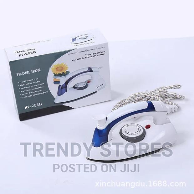 Steam Iron Box With Foldable Handle - main view