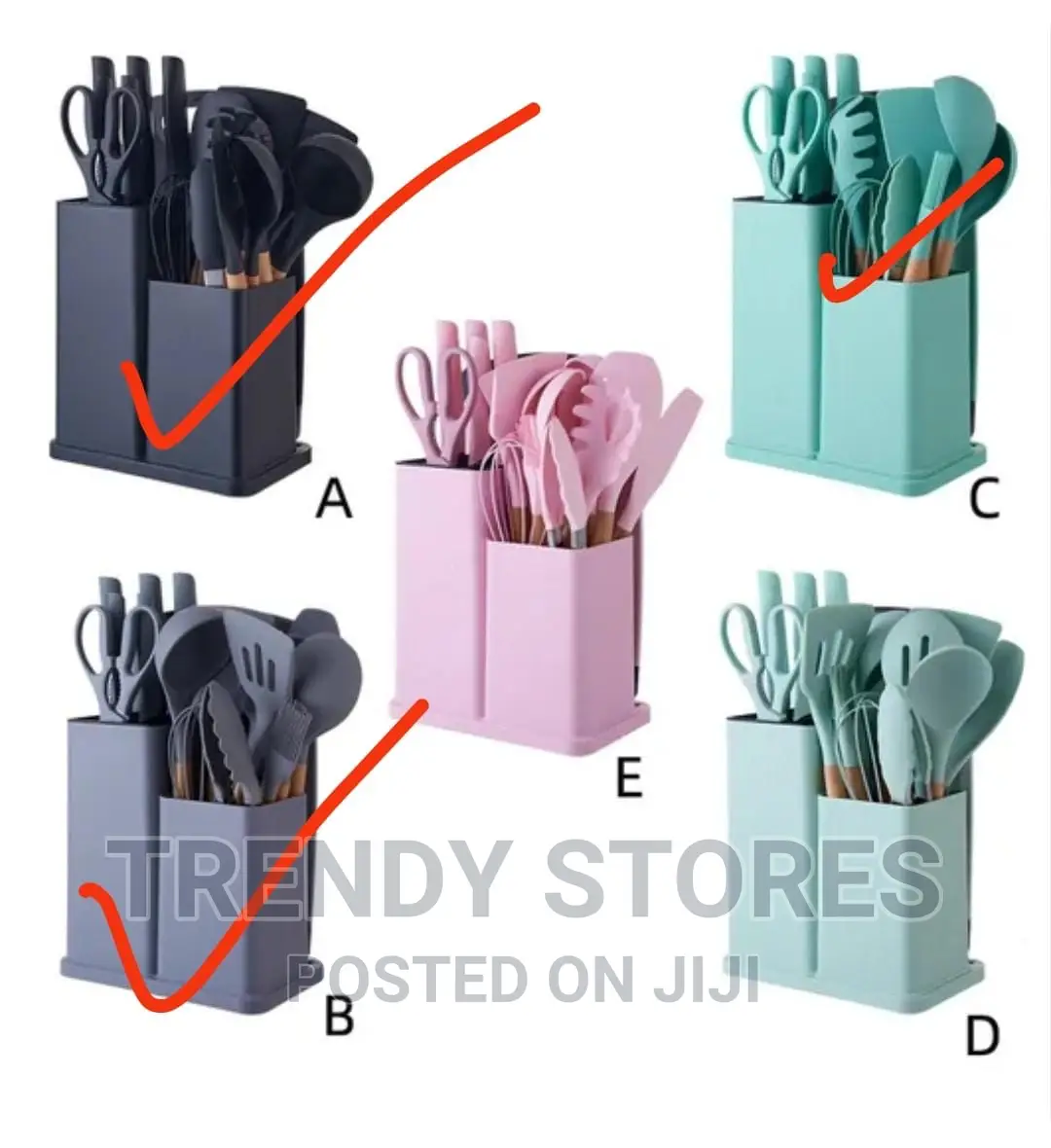 24 PC Set Executive Silicon Spoons