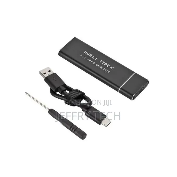 M.2 NGFF to USB3.1 SSD Type-C Mobile Hard Drive Enclosure