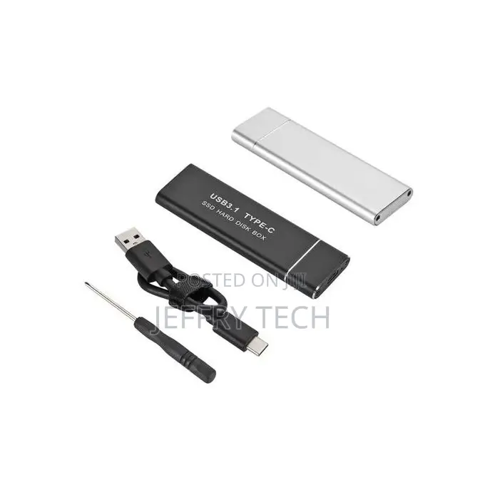 M.2 NGFF to USB3.1 SSD Type-C Mobile Hard Drive Enclosure