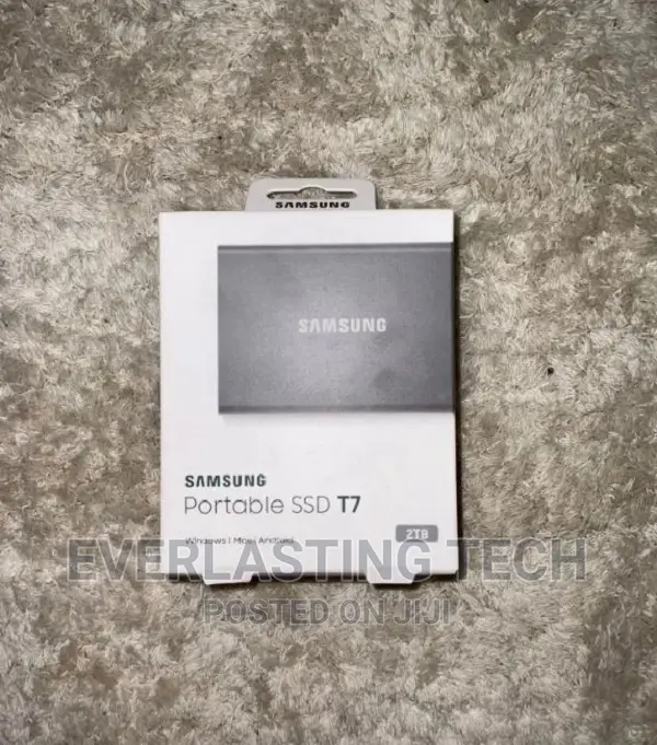 Samsung T7 Portable SSD USB 3.2 2TB (Gray)