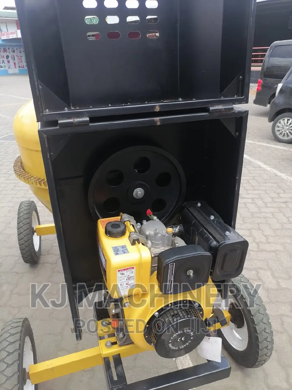 Proson 400litres Concrete Mixer-Diesel Powered Machine