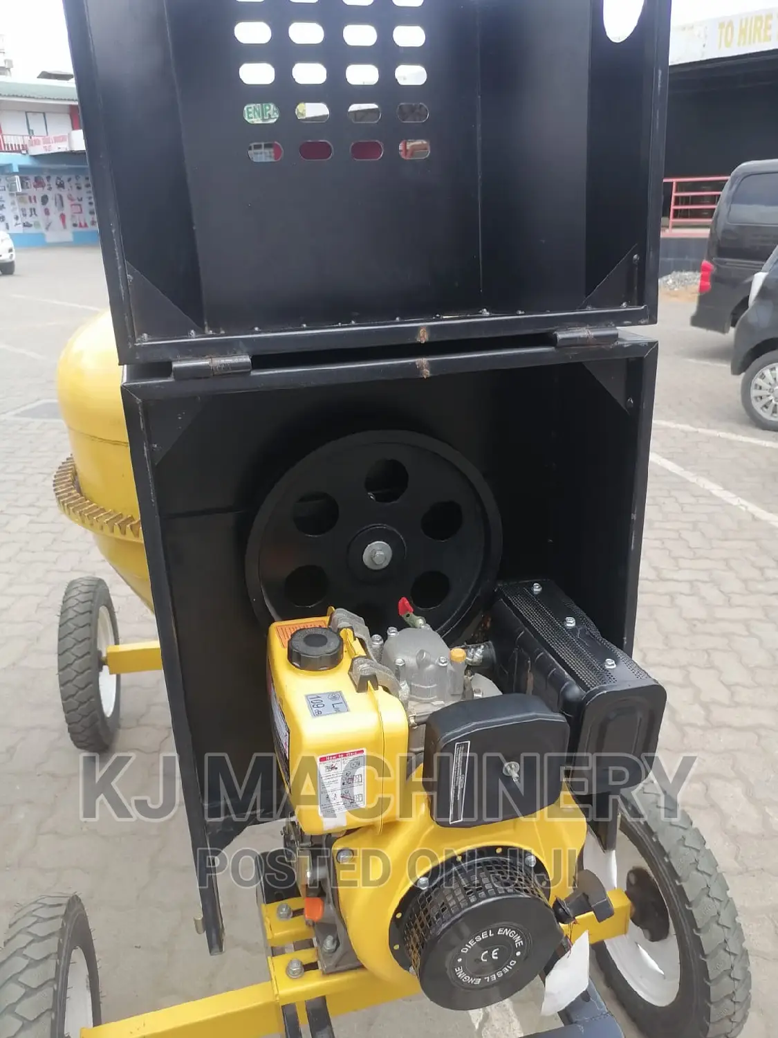 Proson 400litres Concrete Mixer-Diesel Powered Machine