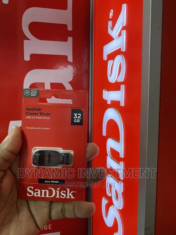 Original Sandisk Cruzer Blade USB Flash Disk/Disk – 32gb - thumbnail 3