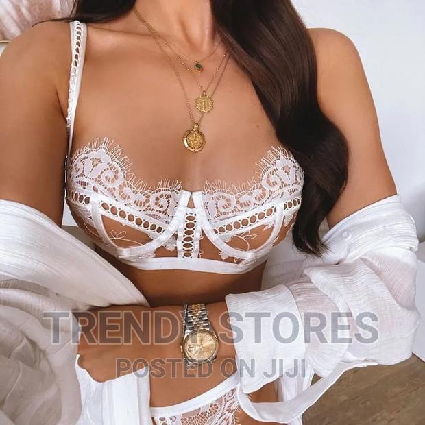 Unpadded Push Up Bra Lingerie Set - thumbnail 3