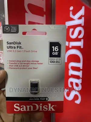 Sandisk Ultra Fit Usb 3.2 Flash Drive/Disk 16 Gb