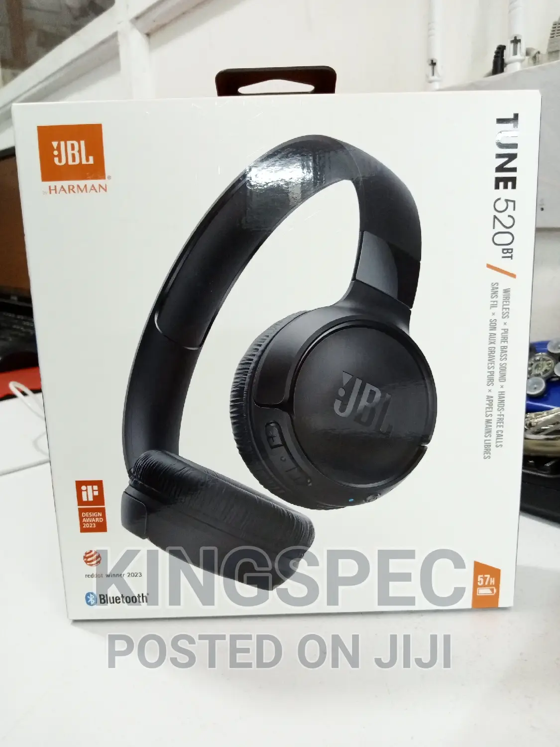 JBL Tune 520BT Stereo Headphones