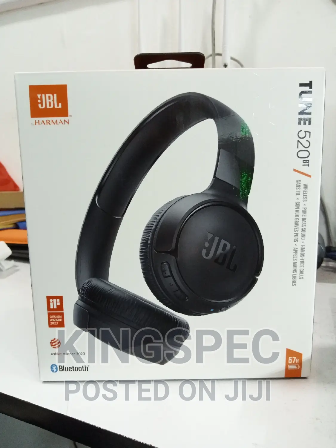 JBL Tune 520BT Stereo Headphones