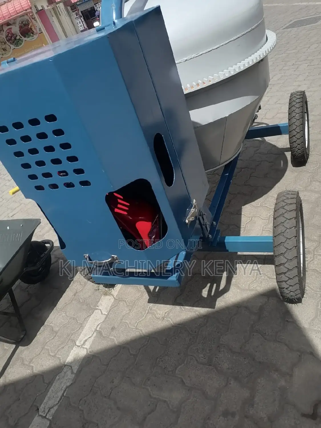 500 Litres Aico Concrete Tilting Drum Mixer-Diesel Engine