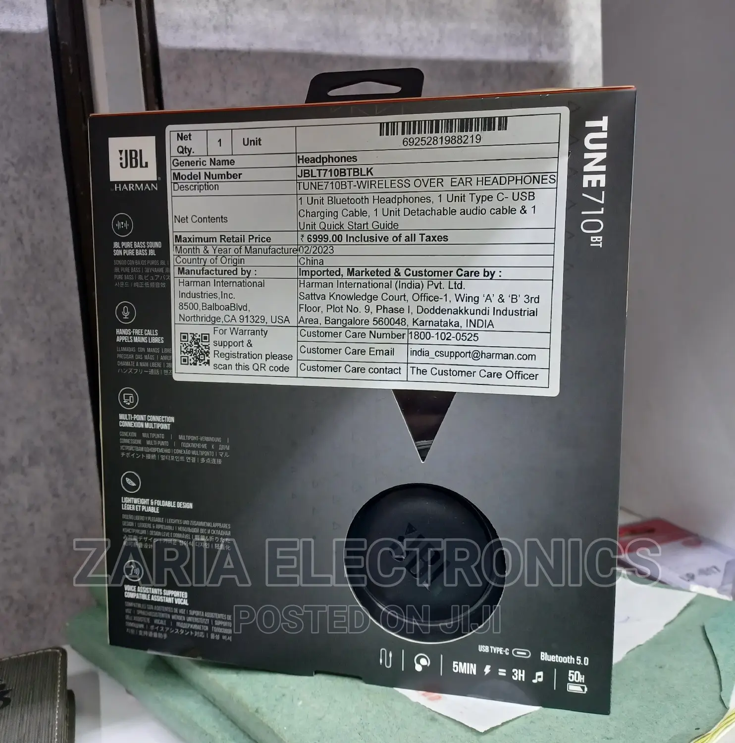 JBL Tune 710 Headphones