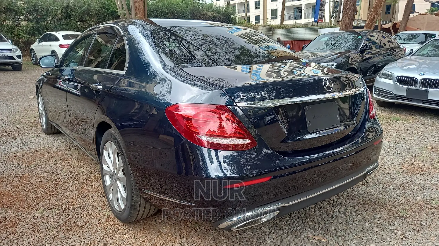 Mercedes-Benz E400 2018 Blue