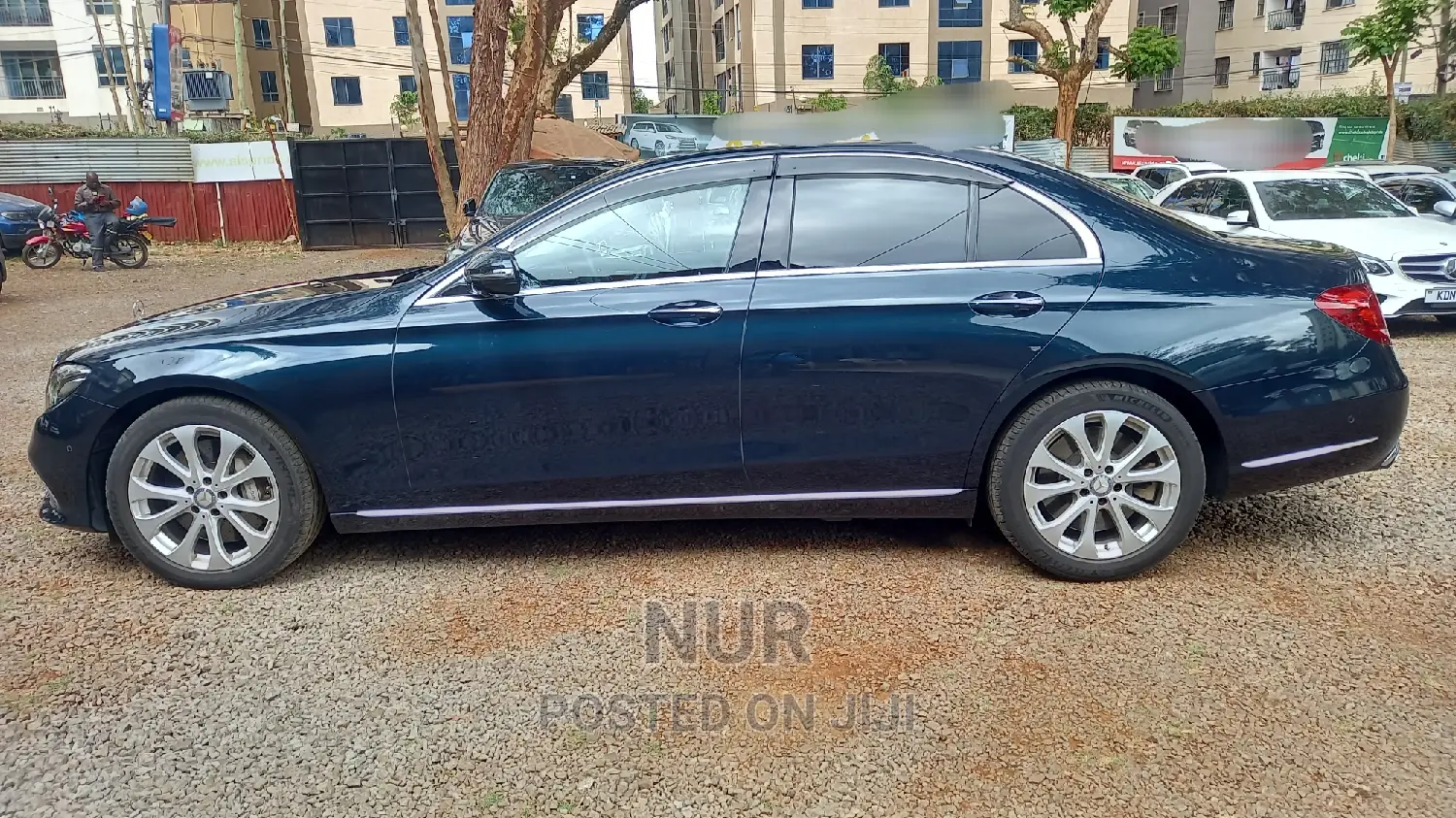 Mercedes-Benz E400 2018 Blue