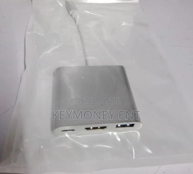 3 in 1 Type C Hub for Macbook to HDMI, USB