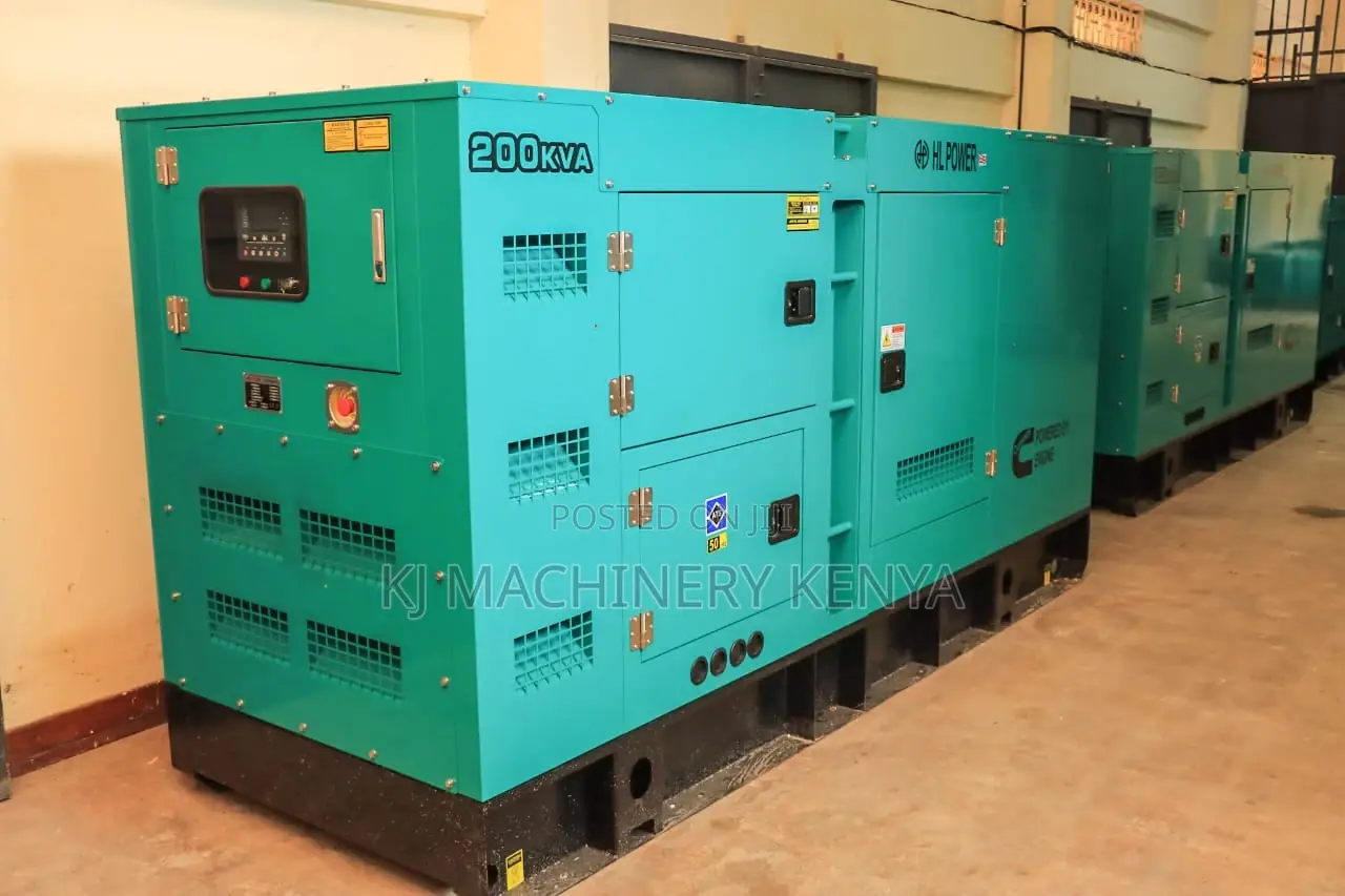 Heavy Duty Diesel Powered 200kva Generator