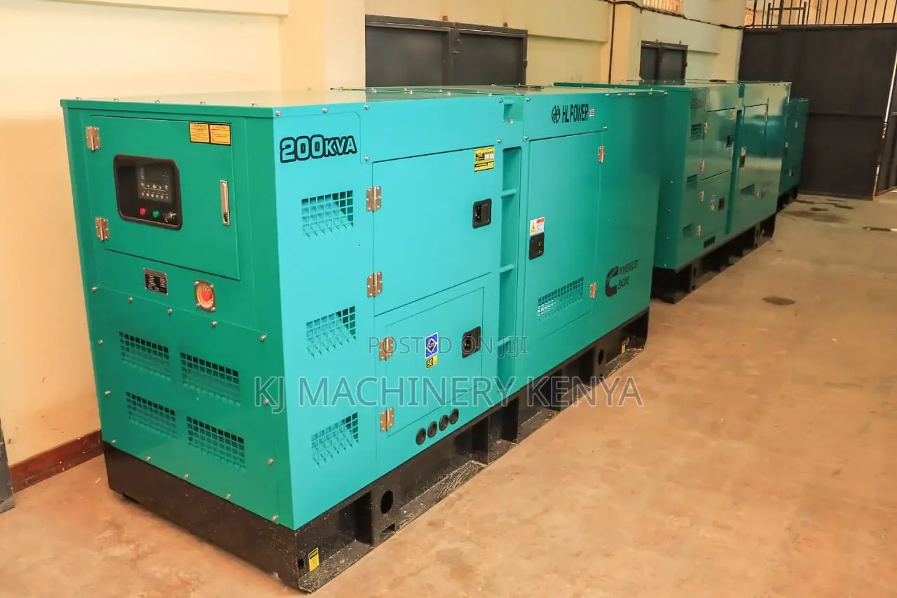 Heavy Duty Diesel Powered 200kva Generator