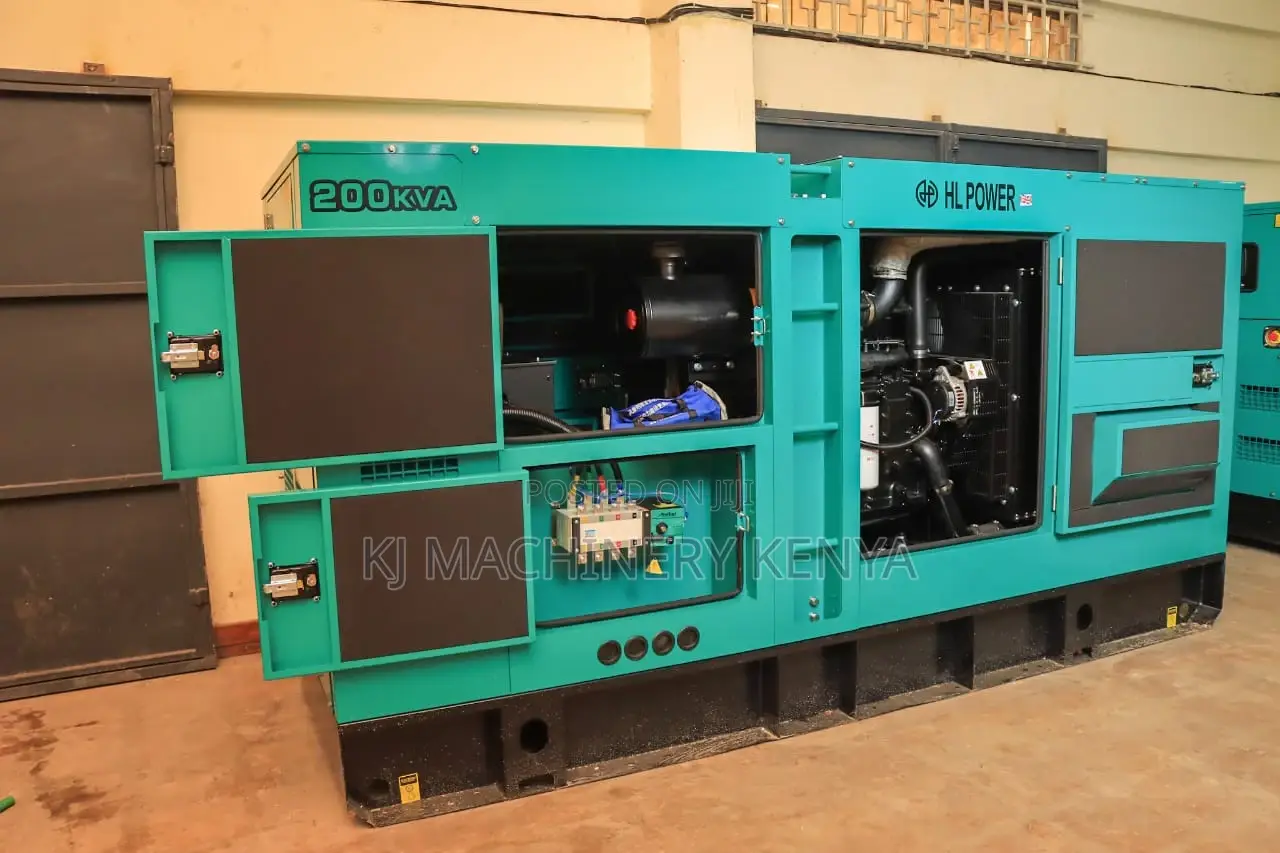 Heavy Duty Diesel Powered 200kva Generator