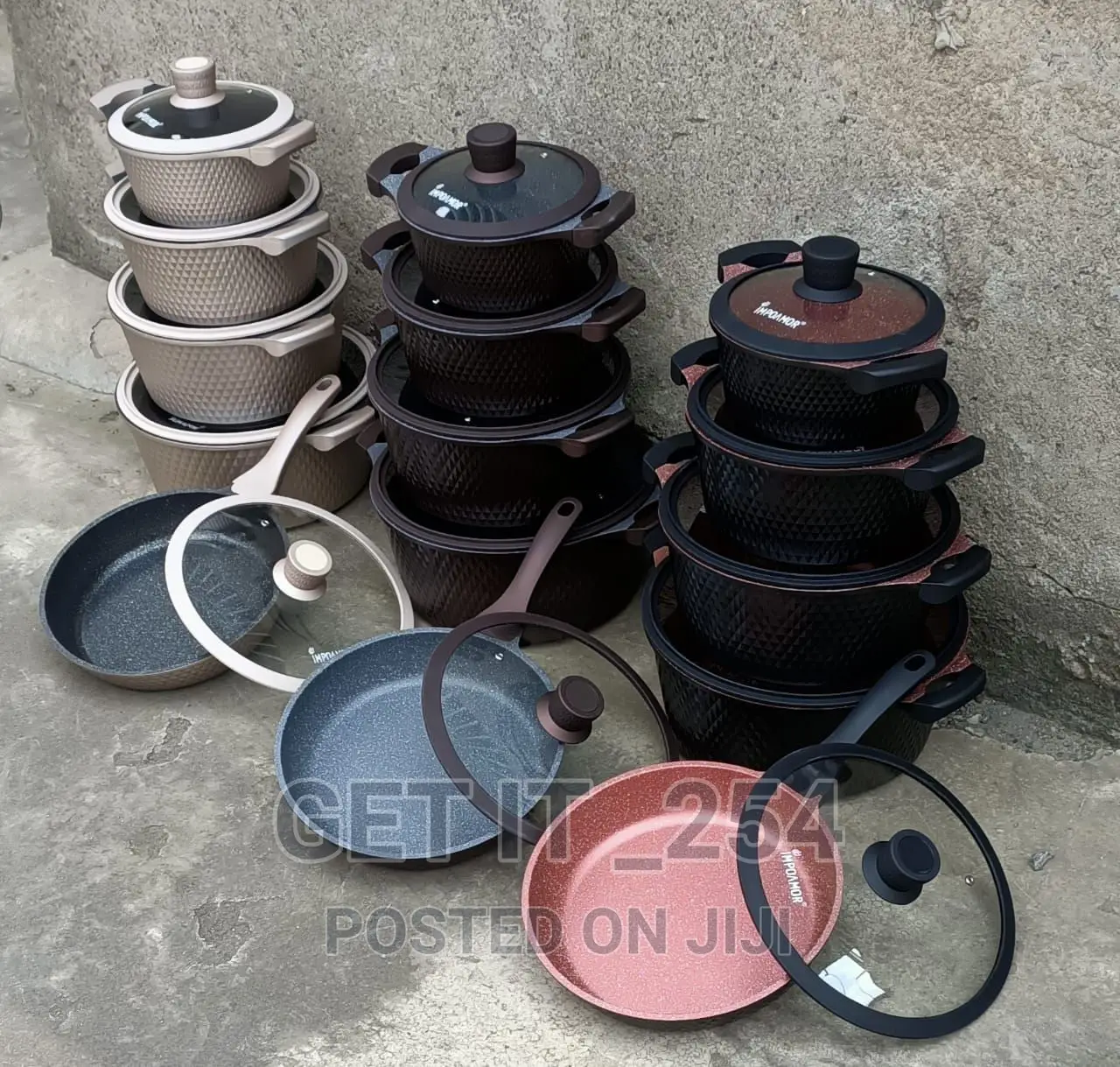 10pcs Tc Granite Cookware Set