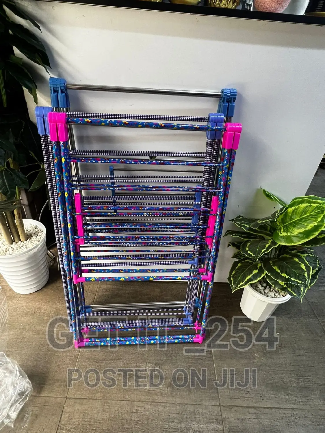 Foldable Portable Clothes Drying Rack (Plastic)