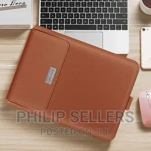 Waterproof PU Leather Laptop Liner Bag for 13/14 Inch Laptop