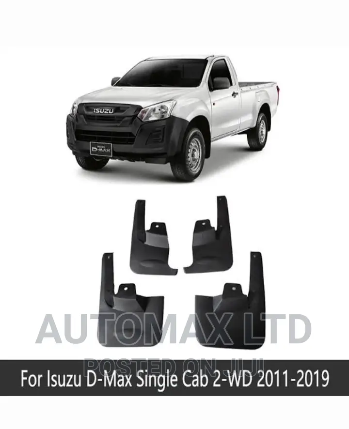 Isuzu D-Max Single Cab, Mud Flaps, Yr2011/19