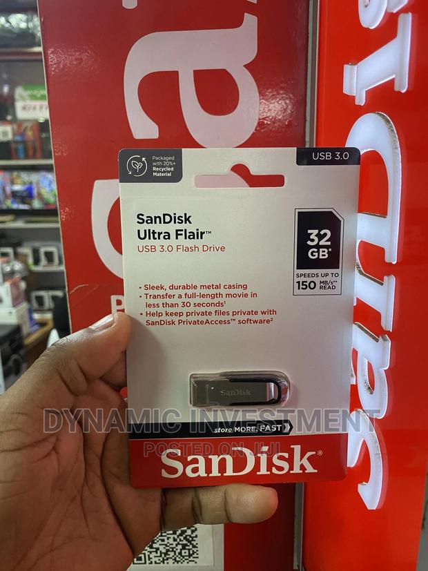 Sandisk Ultra Fit USB 3.2 Flash Drive/Disk 32 GB - main view