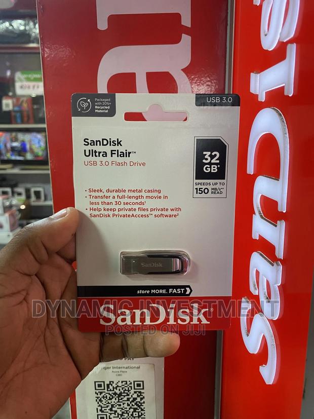 Sandisk Ultra Fit USB 3.2 Flash Drive/Disk 32 GB - thumbnail 3