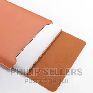 Laptop Sleeve Case PU Leather Cover Black Elegant Protective